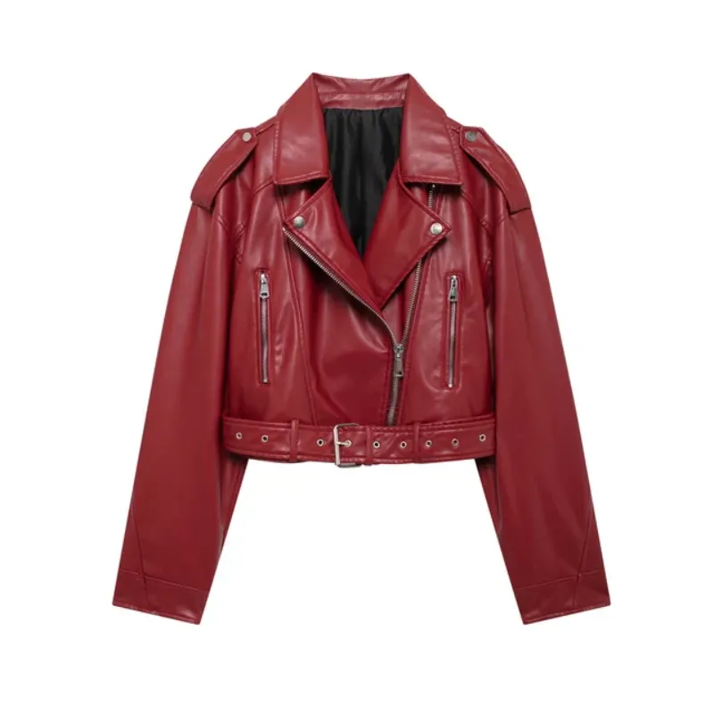 Onyx Street Faux Leather Jacket