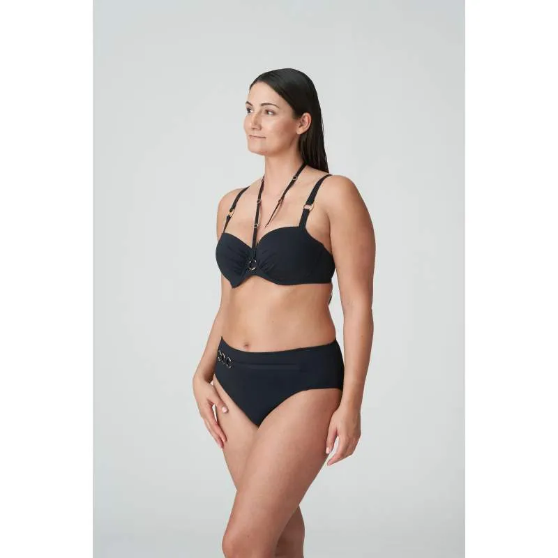 Padded Black Bikini- Unas1 Primadonna Discount- Bikini plus size padded       2024 Hannover