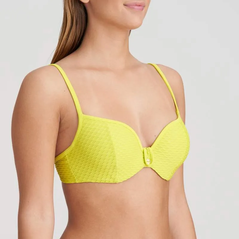 Padded Yellow Bikini- Unas1 with Discounts- Bikini padded-