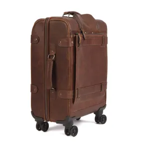 Parker Carry-On Suitcase in Baldwin Oak by Moore & Giles