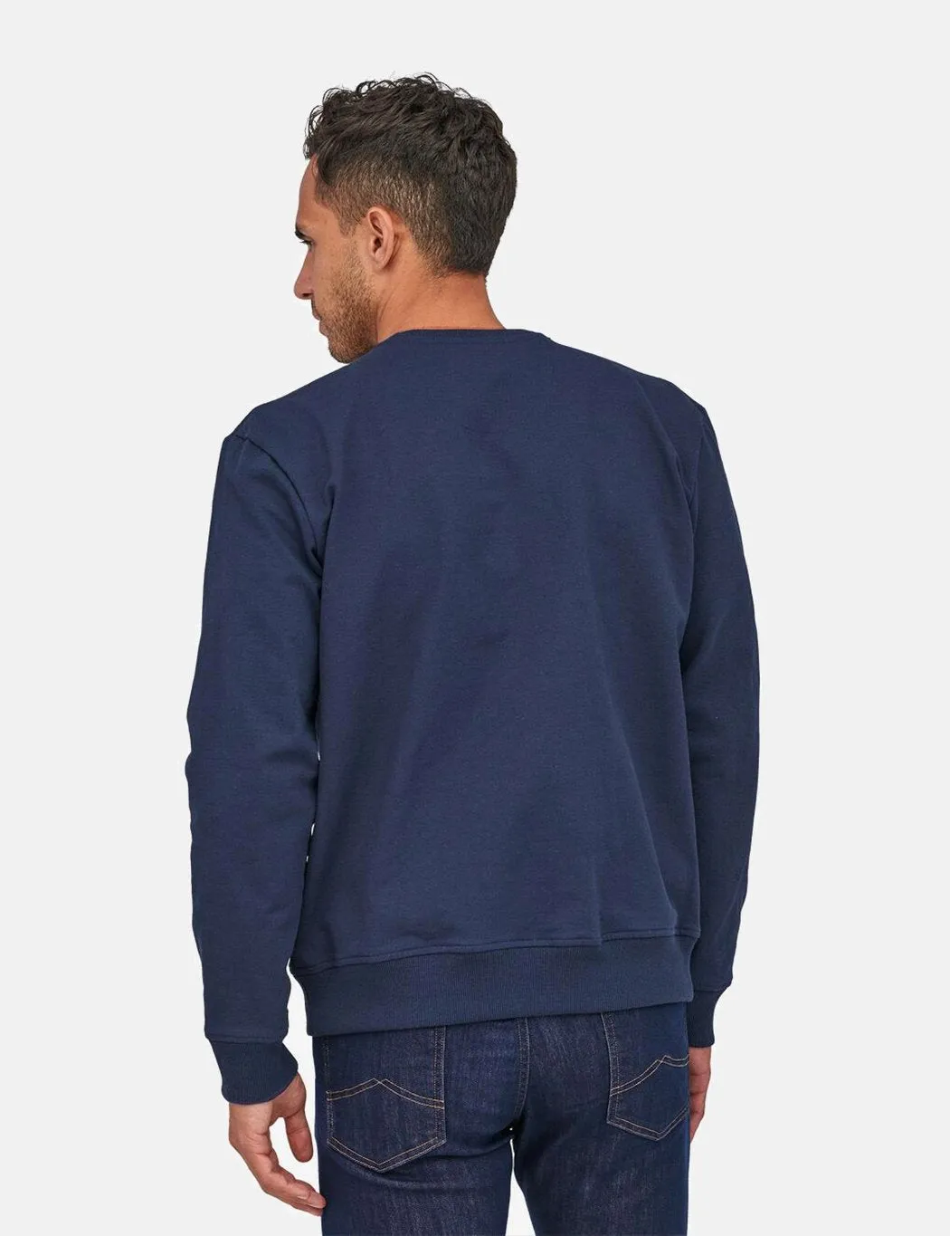 Patagonia Fitz Roy Horizons Uprisal Sweatshirt - Classic Navy Blue