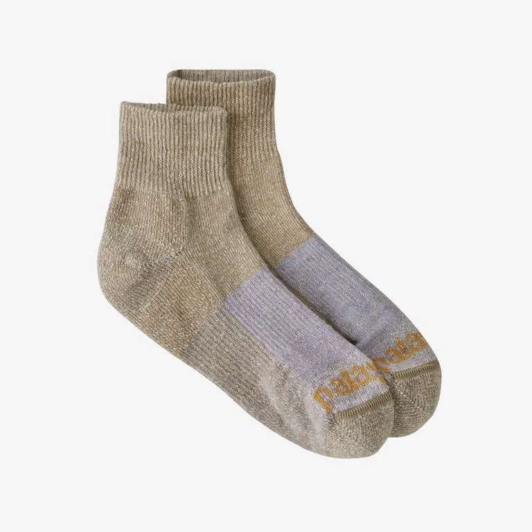 Patagonia Hemp Quarter Socks in Moray Khaki