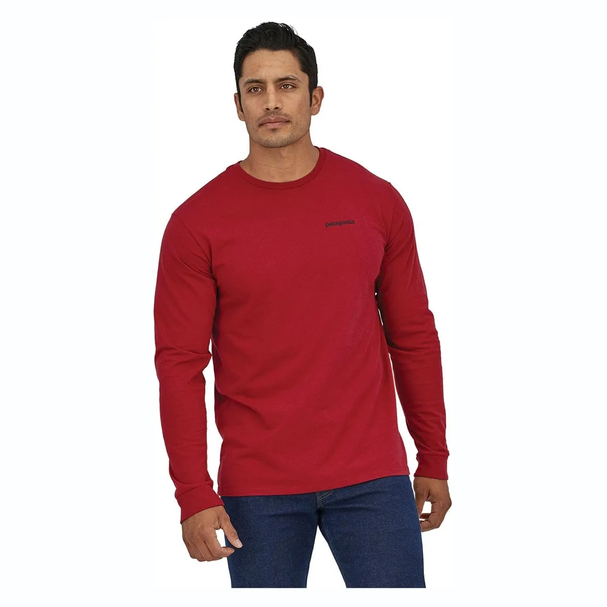 Patagonia Long-Sleeved P-6 Logo Responsibili-Tee