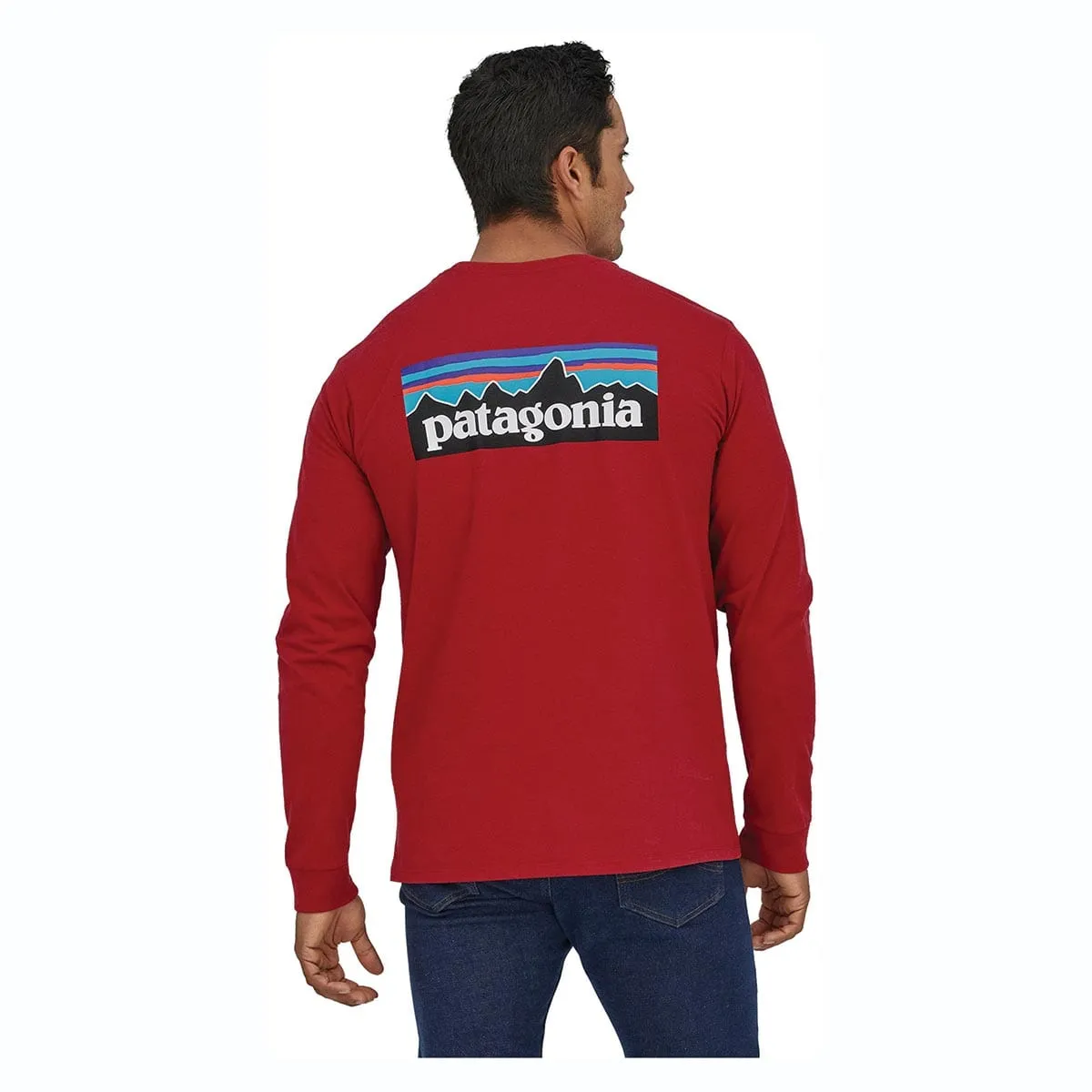 Patagonia Long-Sleeved P-6 Logo Responsibili-Tee