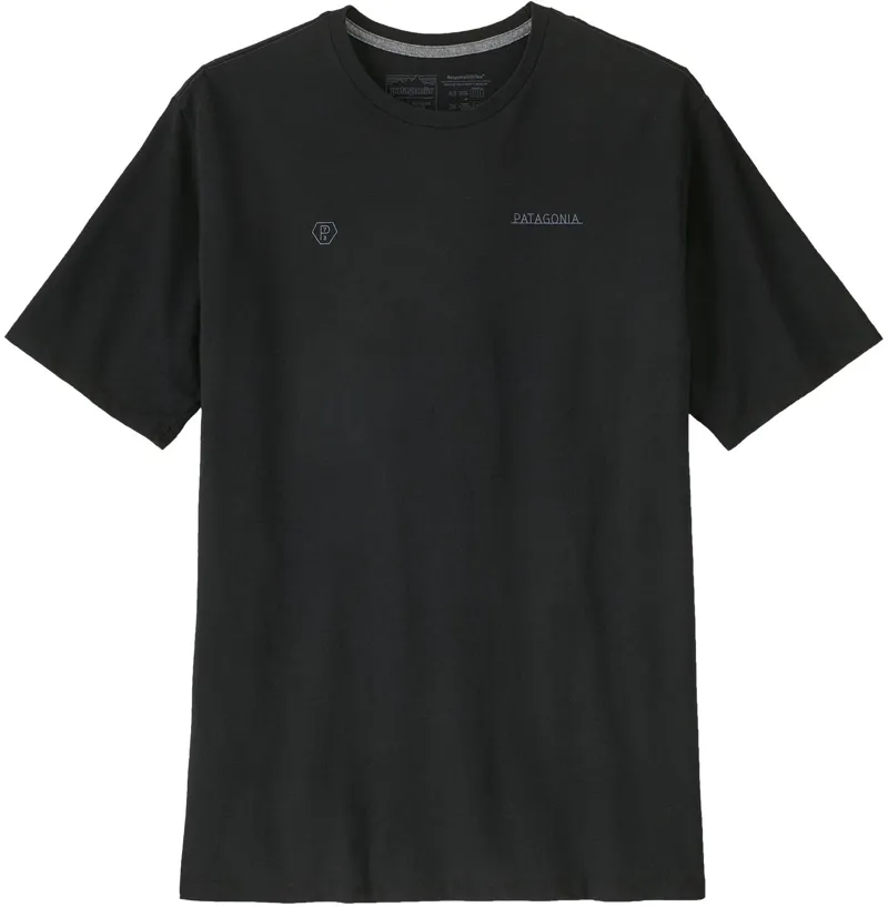 Patagonia Mens Forge Mark Responsibili-Tee - Black