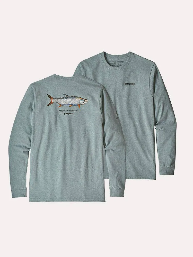     PATAGONIA  Men's Long-Sleeved Tarpon World Trout Responsibili-Tee    