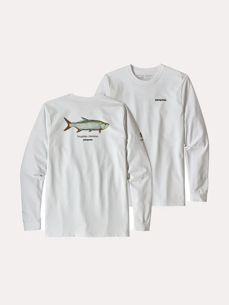     PATAGONIA  Men's Long-Sleeved Tarpon World Trout Responsibili-Tee    