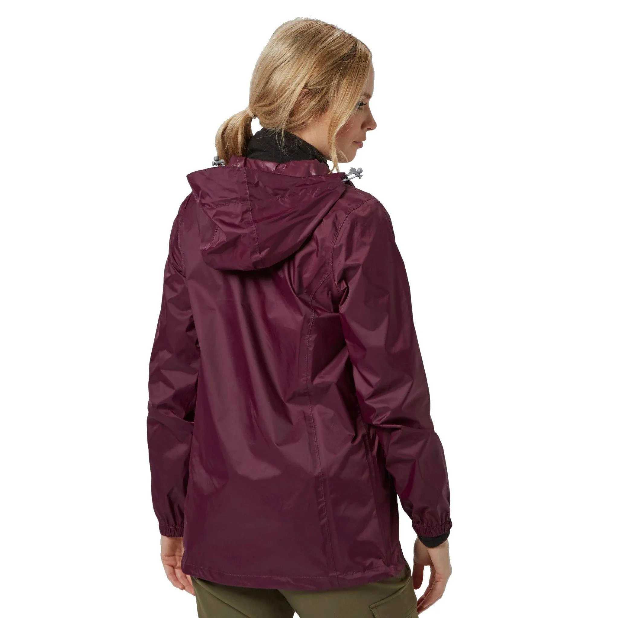 Peter Storm Women's Packable Hooded Waterproof Jacket - Purple | George Fisher