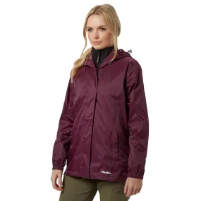 Peter Storm Women's Packable Hooded Waterproof Jacket - Purple | George Fisher