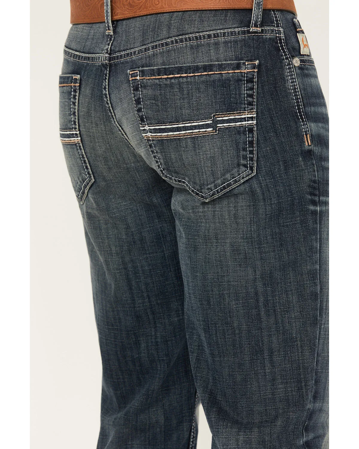 Product Name:  Cinch Men's Jesse Dark Stonewash Tint Slim Straight Performance Stretch Denim Jeans