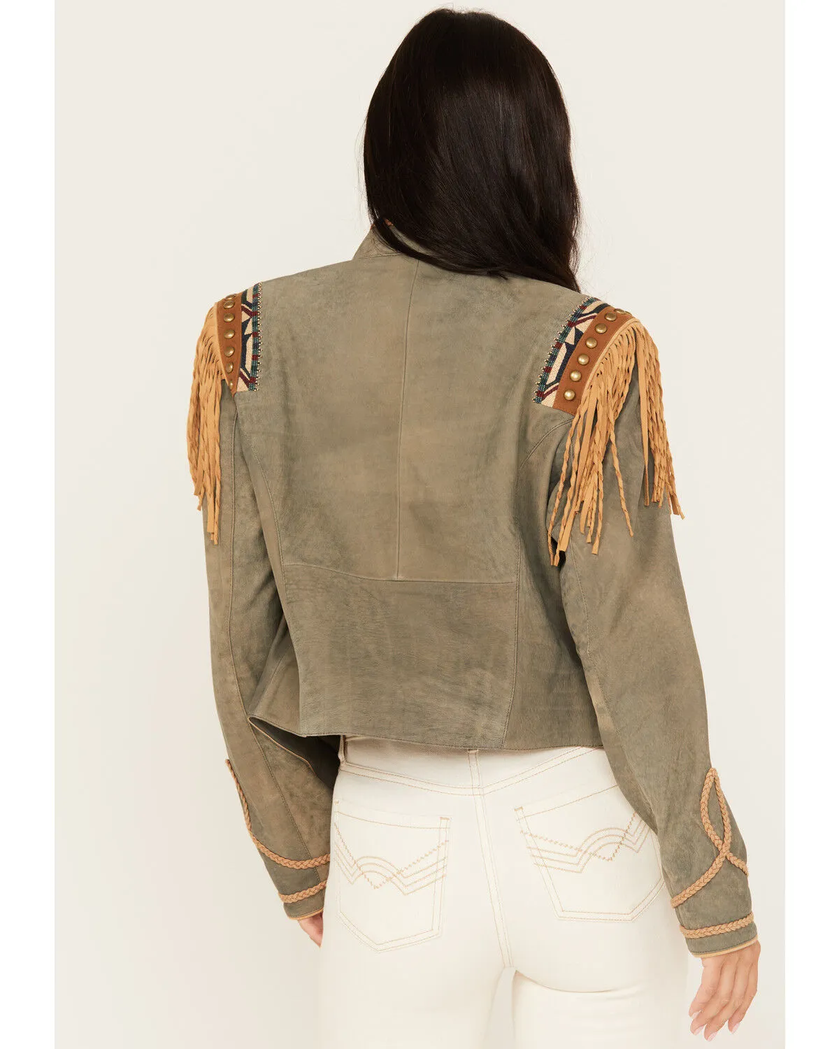 Product Name:  Double D Ranchwear Women's Stone Spotted Eagle Embellished Jacket