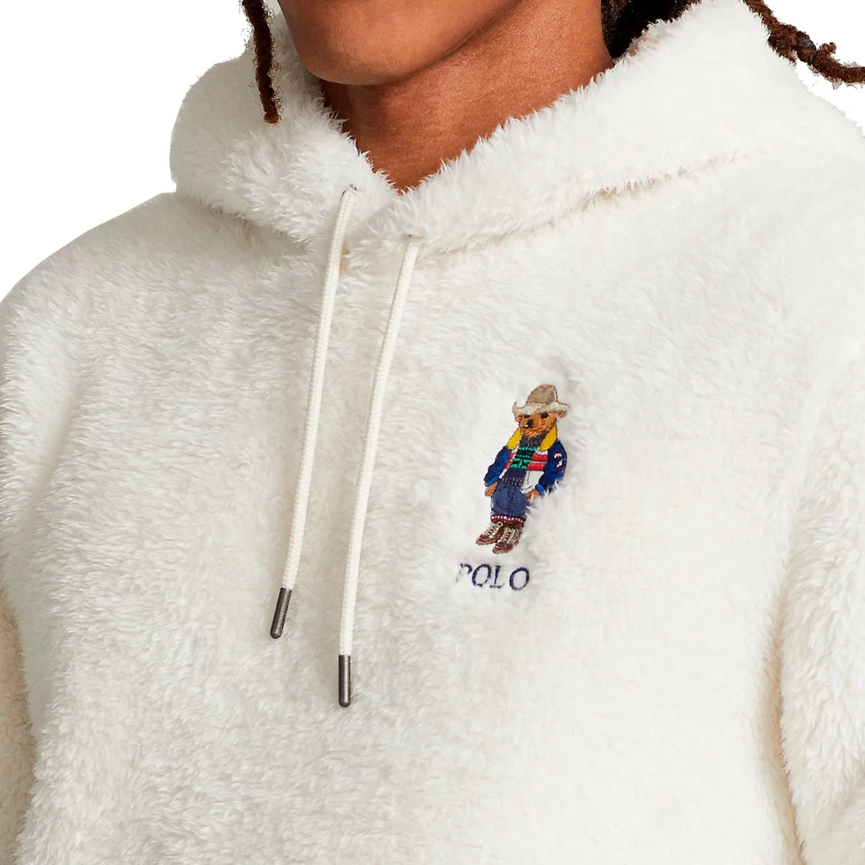 RALPH LAUREN - POLO BEAR PILE FLEECE HOODIE