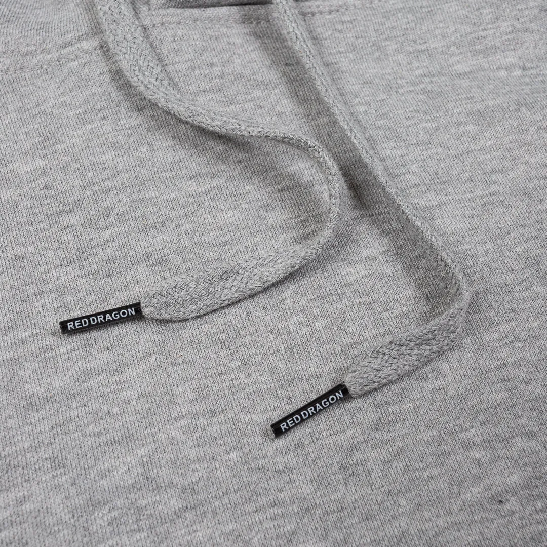 RDS OG Emblem Embroidered Hoodie, Athletic Grey