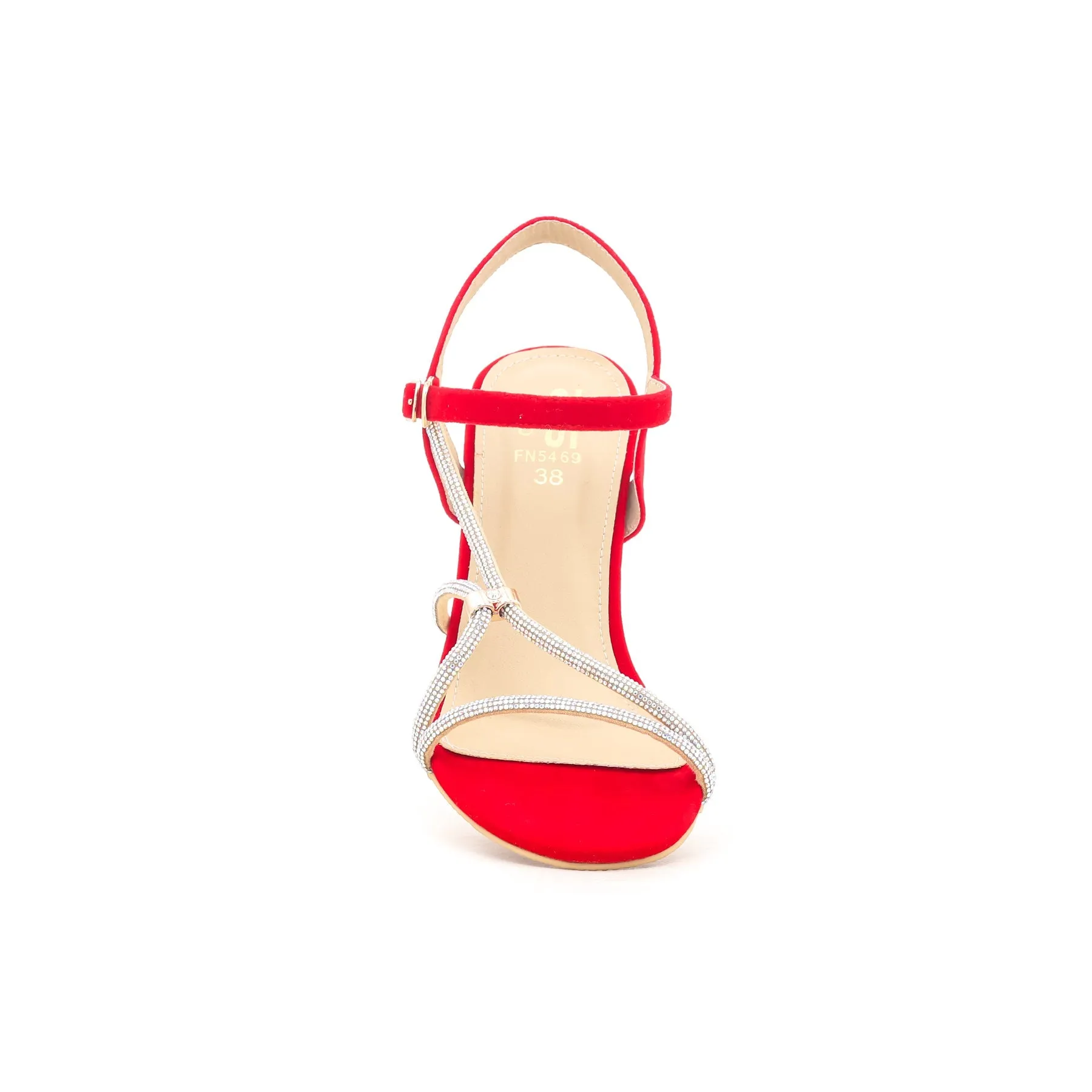 Red Fancy Sandals FN5469