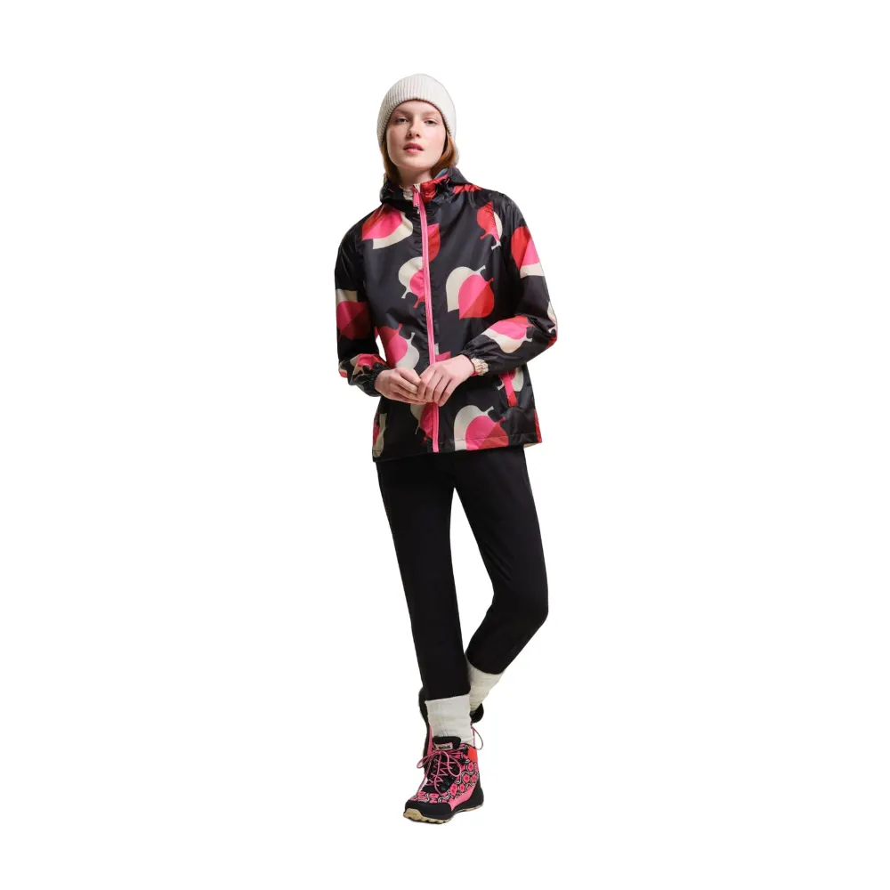 Regatta - Womens/Ladies Orla Kiely Pack-It Leaves Waterproof Jacket