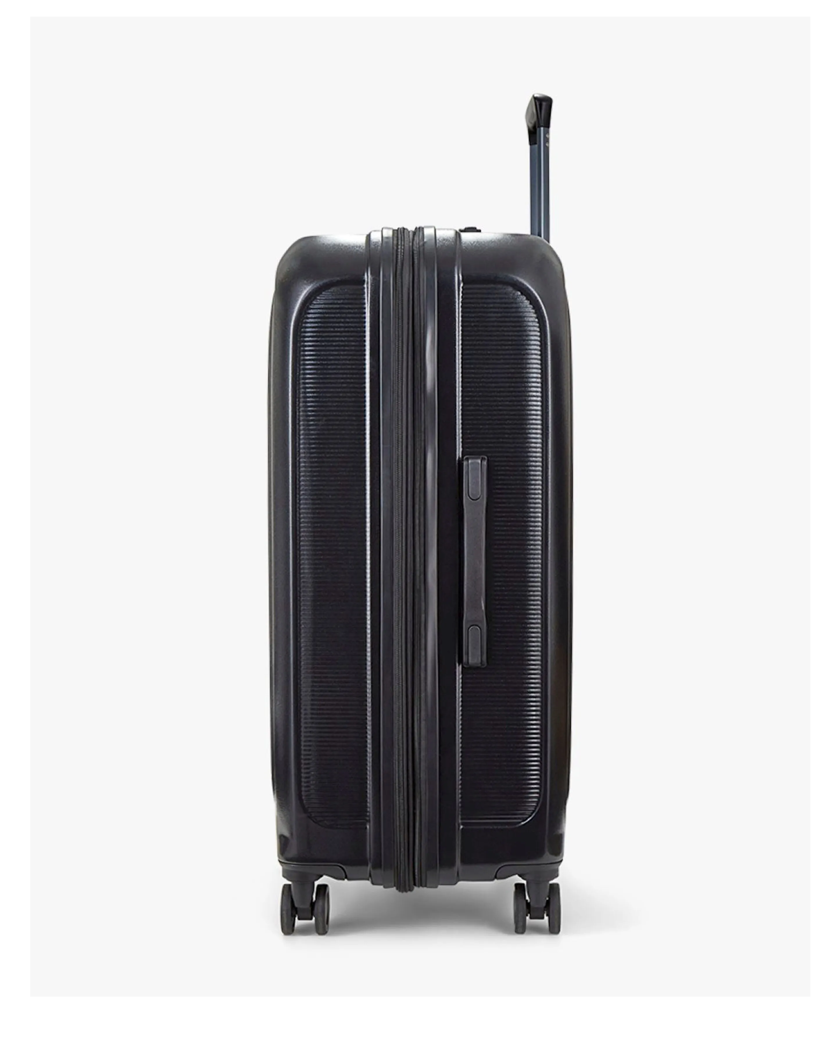 Rock Austin Black Medium Suitcase | Simply Be