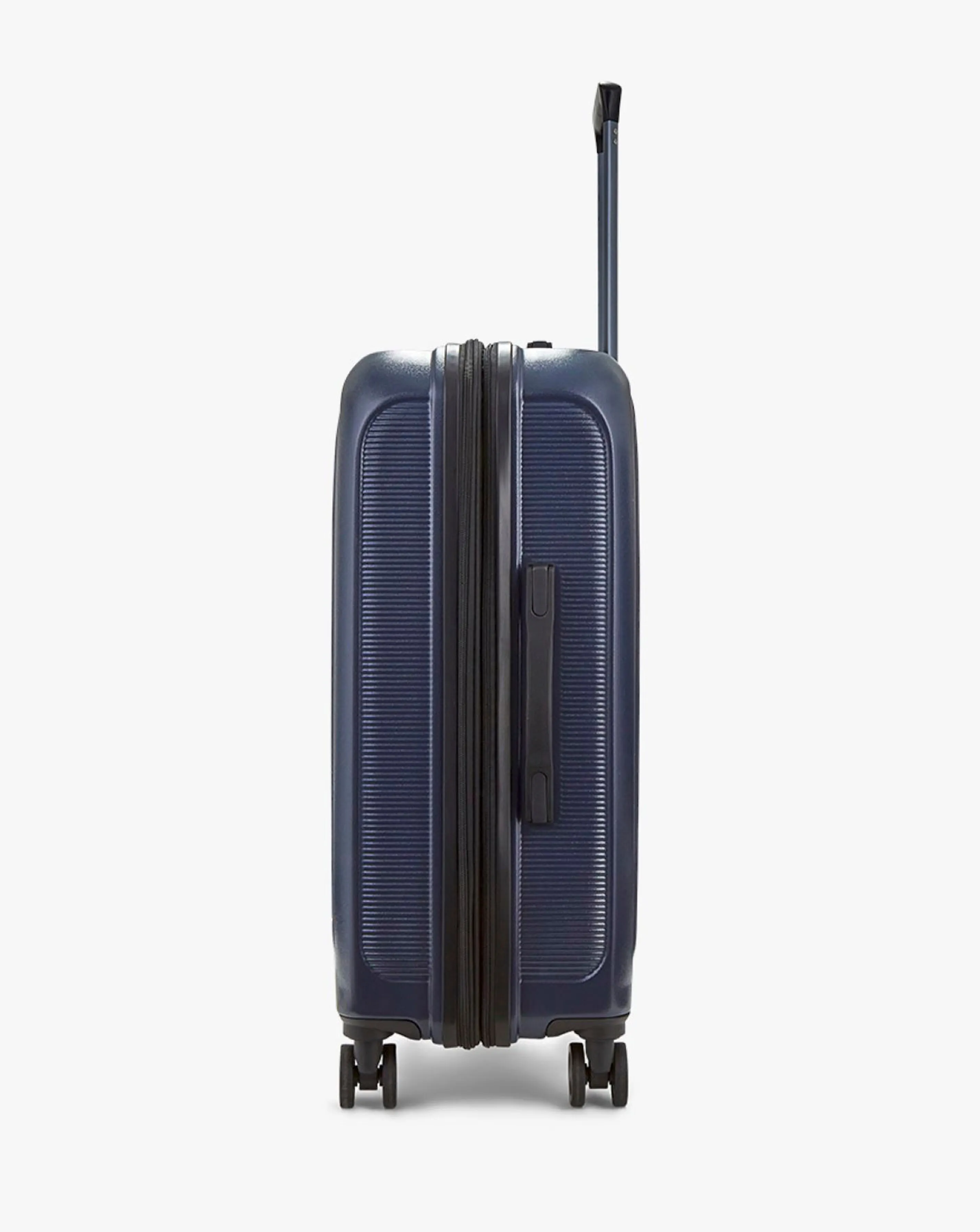 Rock Austin Navy Medium Suitcase | Simply Be