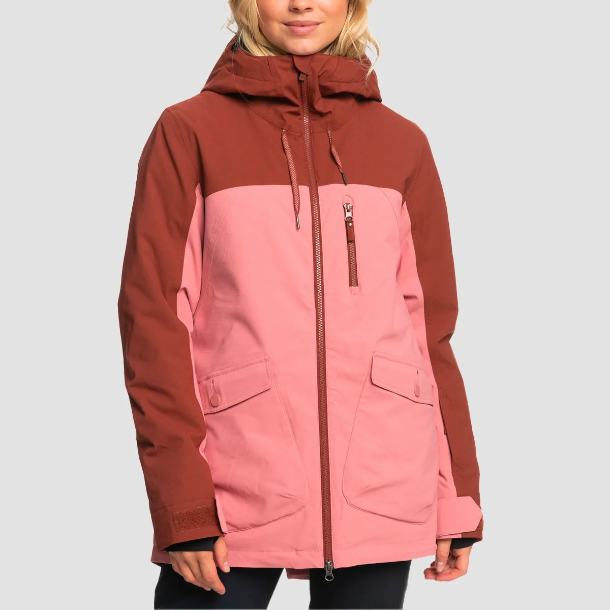 Roxy Stated 15K Snow Jacket Smoked Paprika - Womens