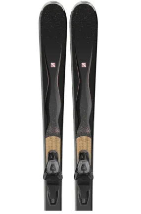 Salomon Skis Womens E Astra + E Lithium 10 Bindings