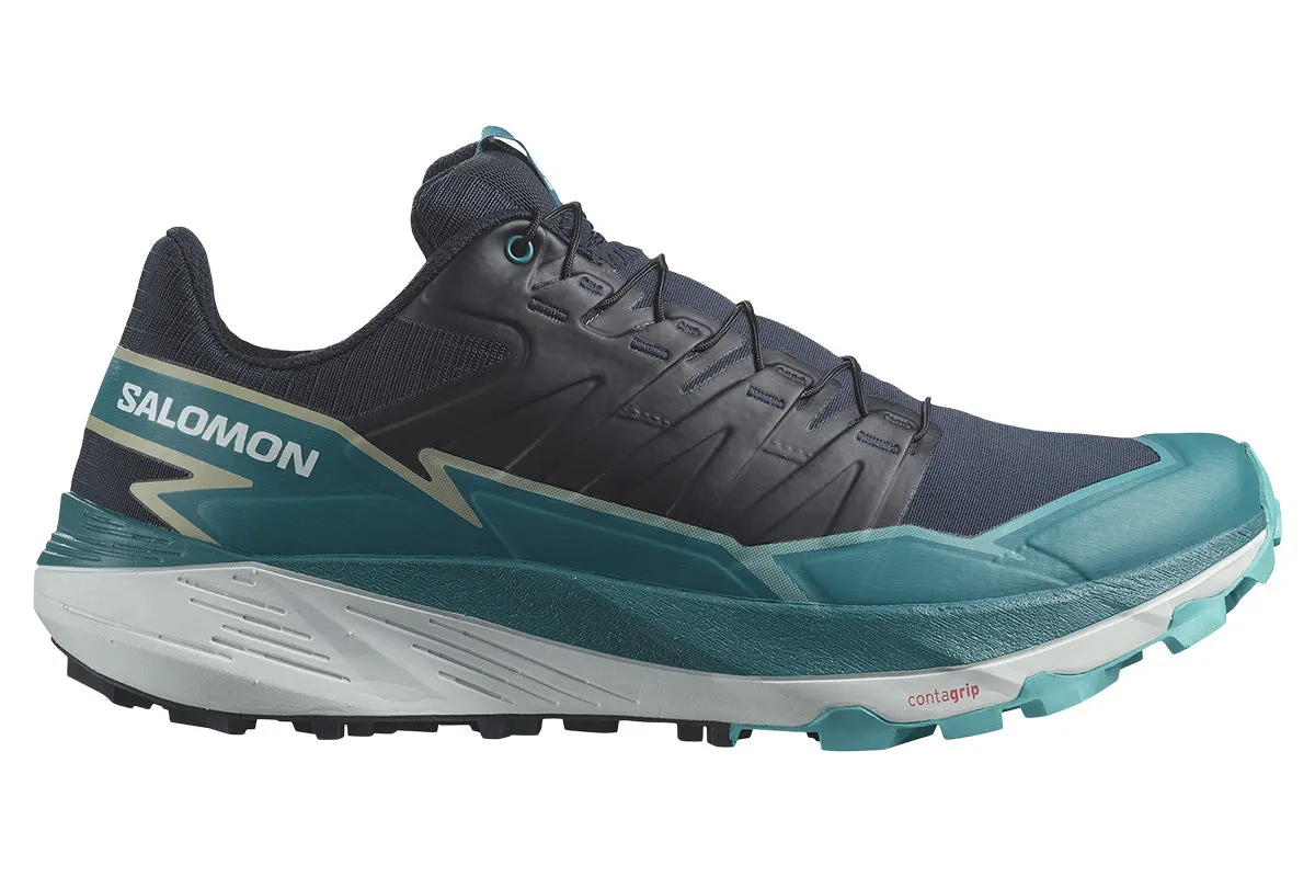 Salomon Thundercross D Carbon/Tahitian Tide/Peacock Blue Mens