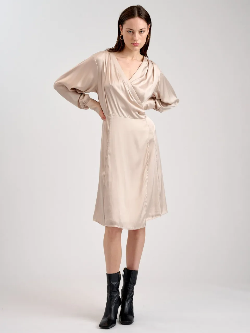 SAND Copenhagen – Matt Wrap Dress