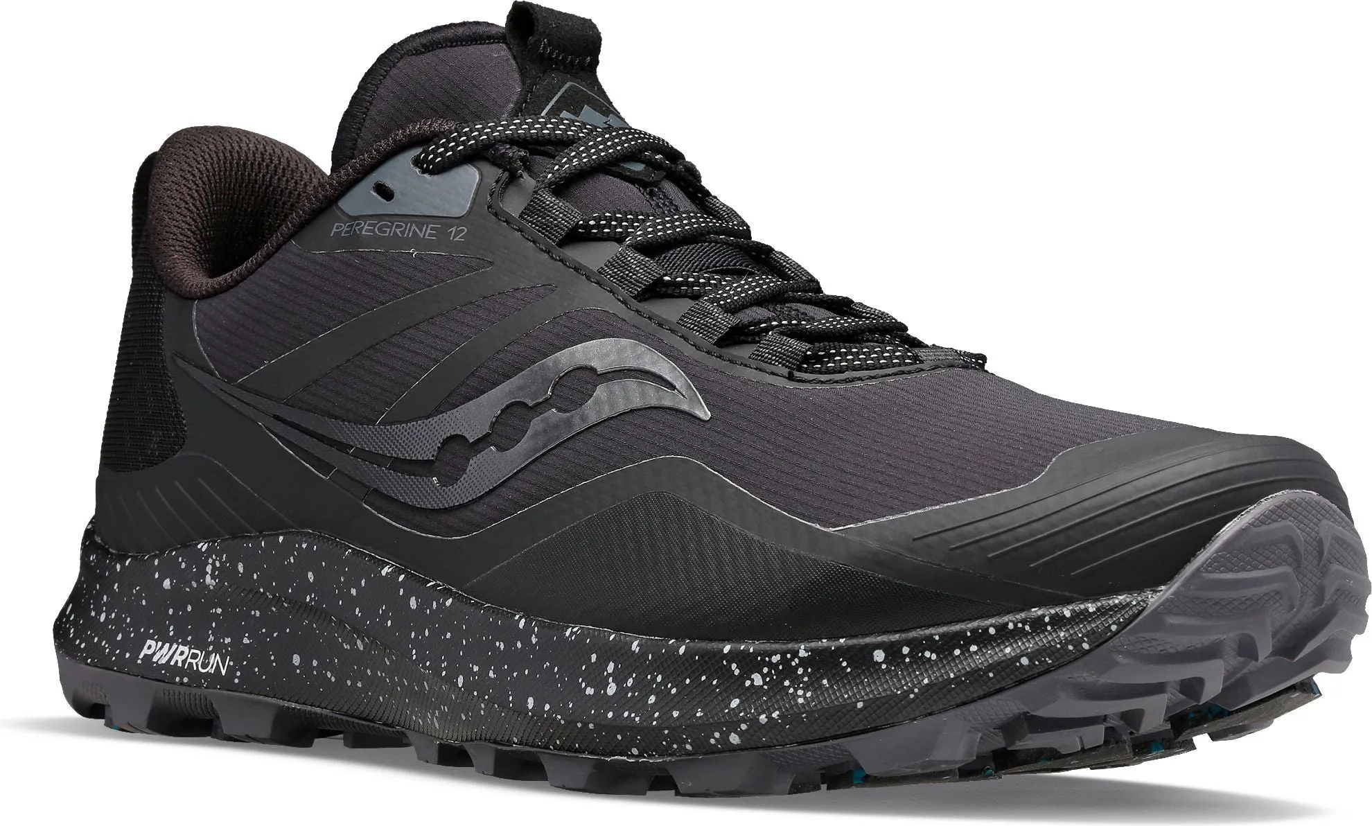 Saucony Men's Peregrine Ice+ 3 Black/Shadow