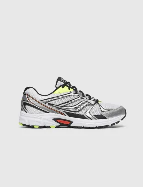 SAUCONY RIDE MILLENNIUM WHITE/BLACK/GREEN   WHITE