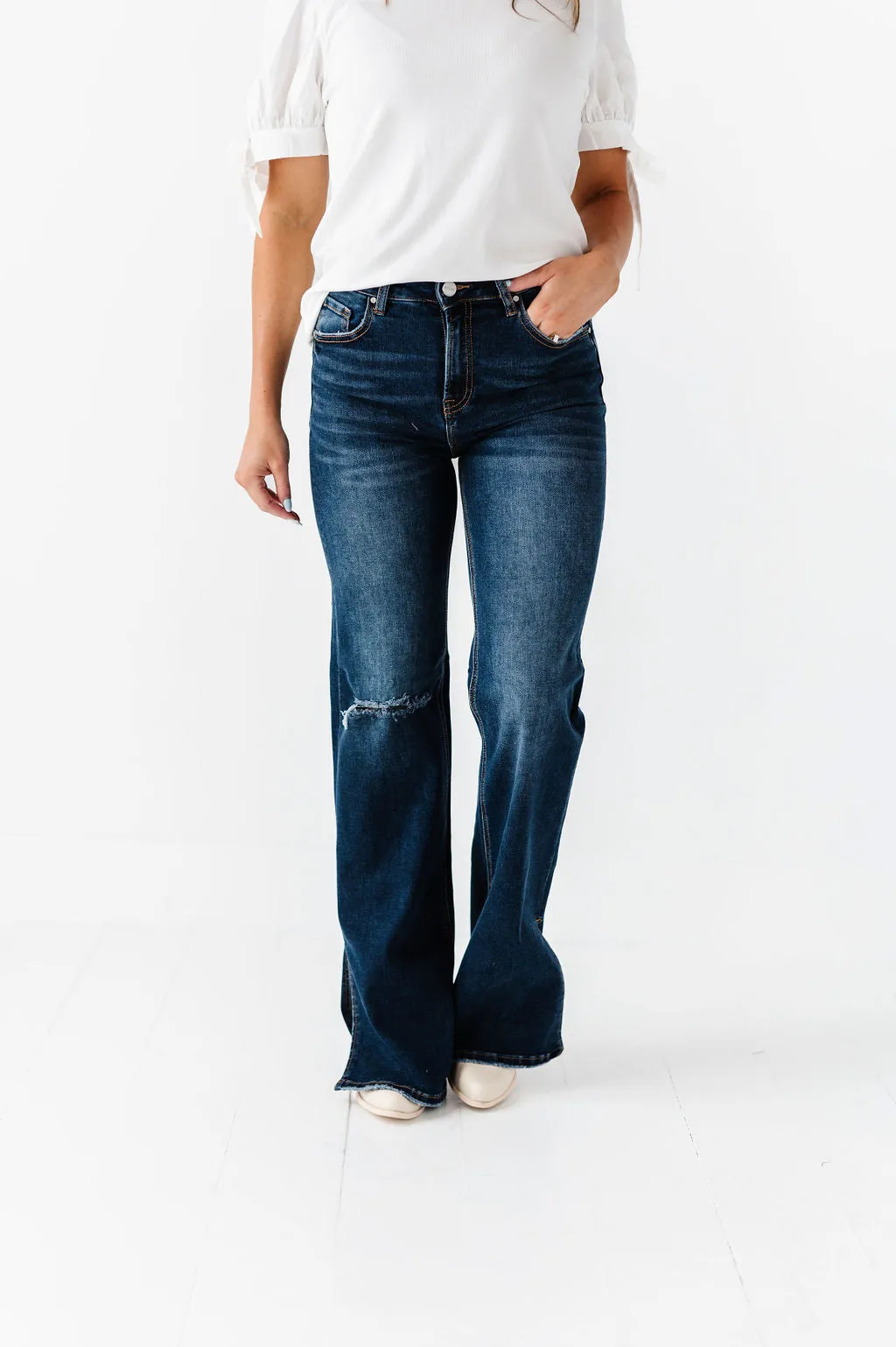 Serenity Wide Flare Jeans