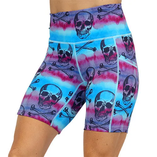 Shorts | Watercolor Skulls