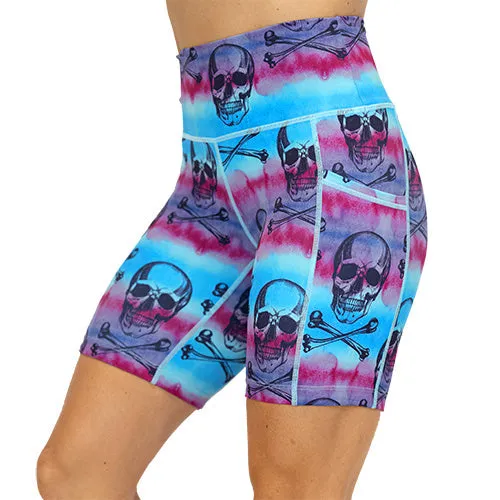 Shorts | Watercolor Skulls