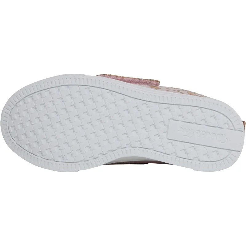 SKECHERS Girls Twinkle Sparks Heather Trainers Light Pink/Rose Gold