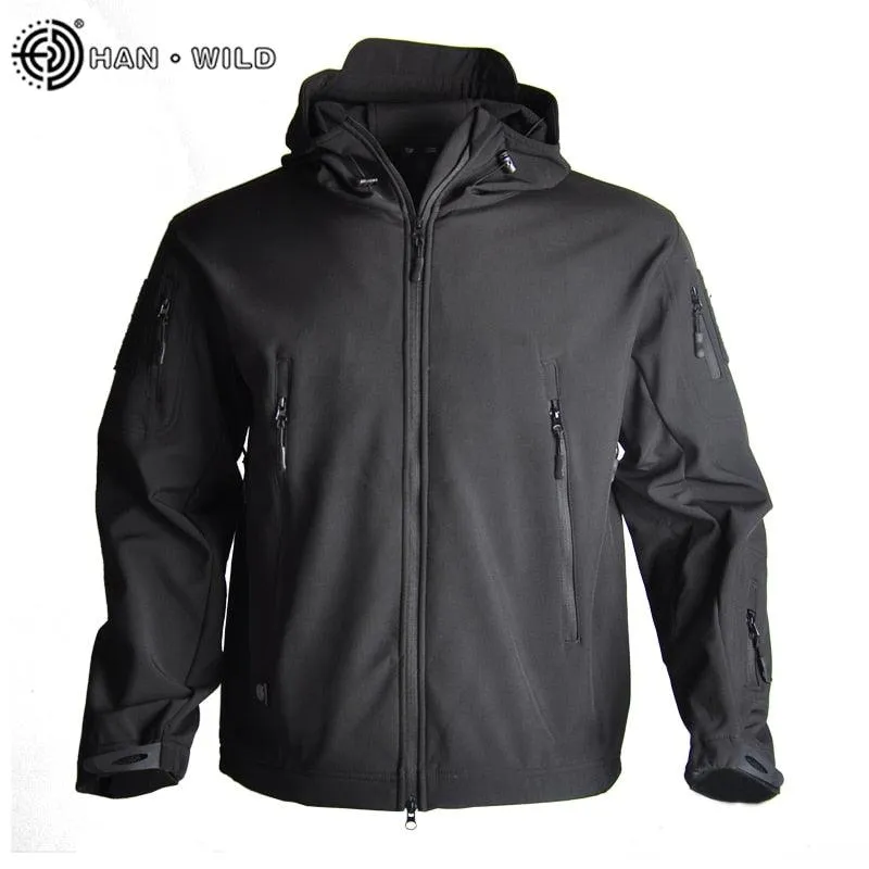 Soft Shell Military Tactical Jacket Men Waterproof Windbreaker