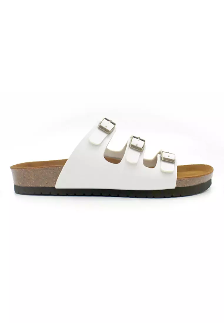 SoleSimple Ely - White Sandals & Flip Flops