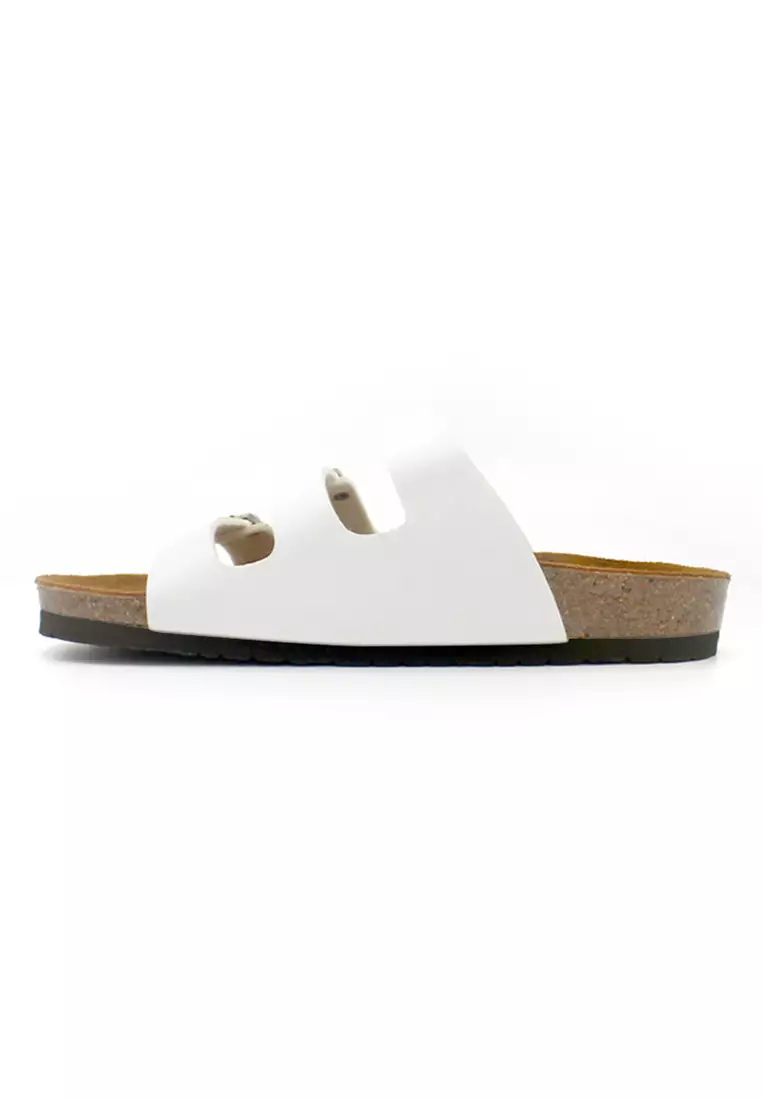 SoleSimple Ely - White Sandals & Flip Flops