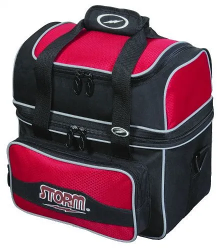 Storm 1 Ball Flip Tote Black/Red