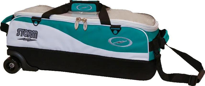 Storm 3 Ball Travel Tote Pro White/Teal