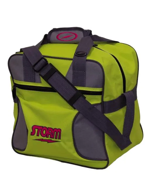 Storm Solo Single Tote Lime/Grey