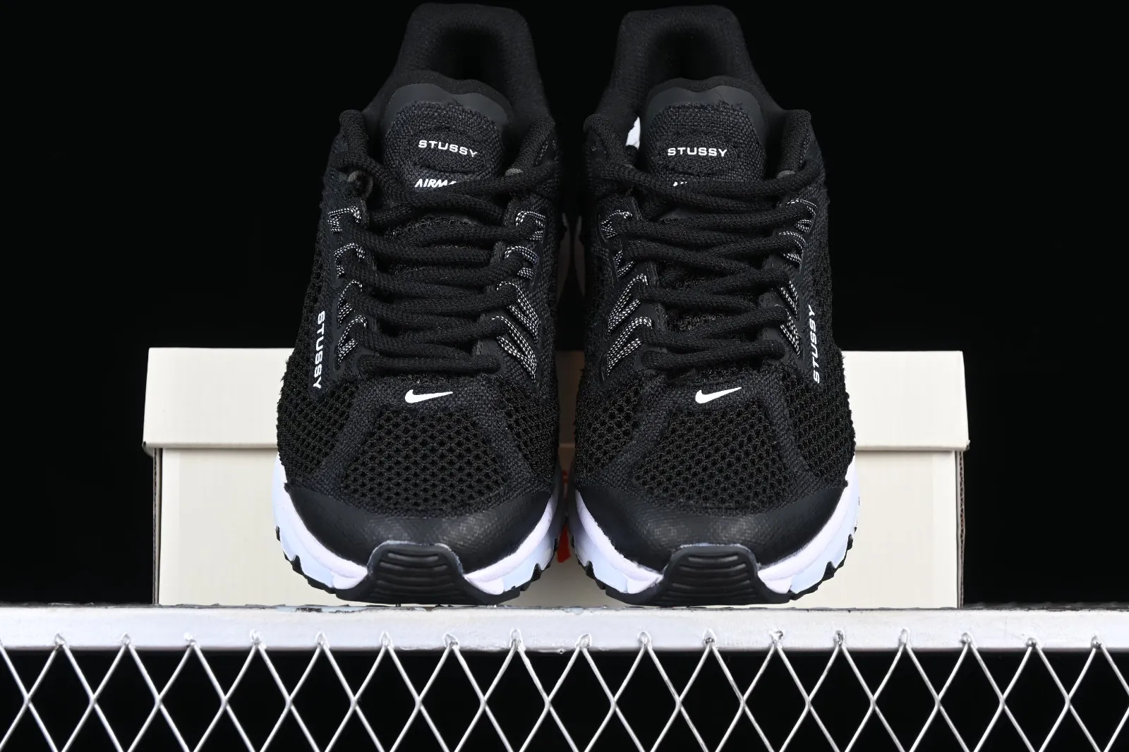 Stussy x Nike Air Max 2015 Fossil Black White DR2602-011