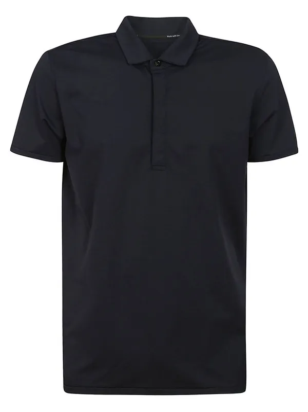 summer smart polo - Blue Black