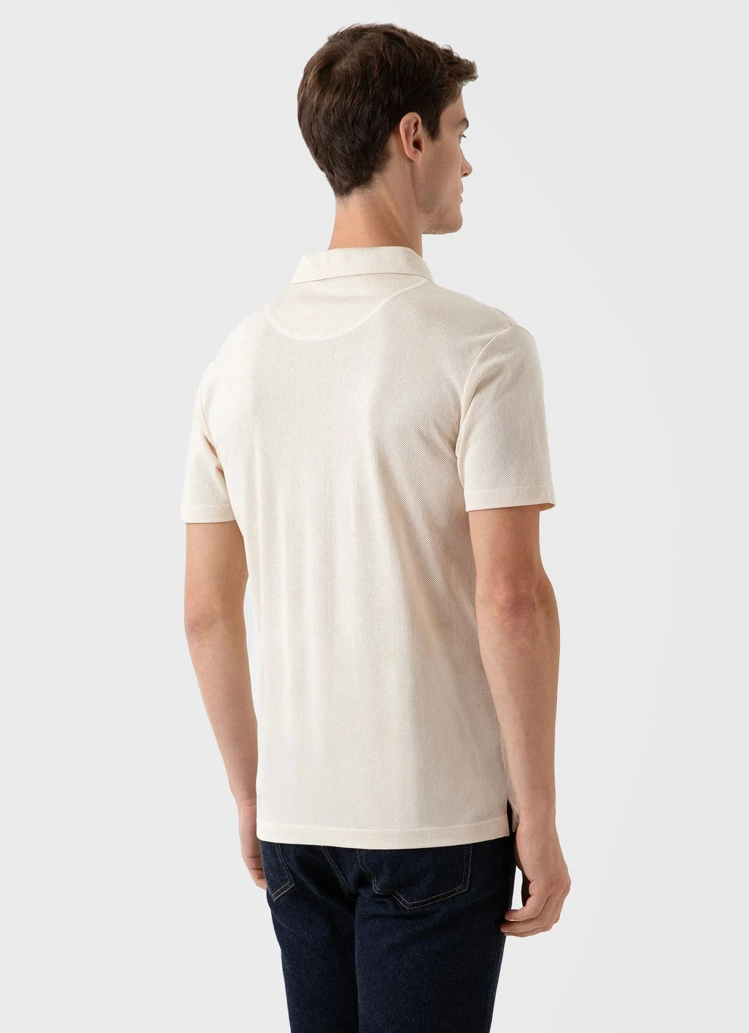 SUNSPEL Riviera Undyed Polo Shirt