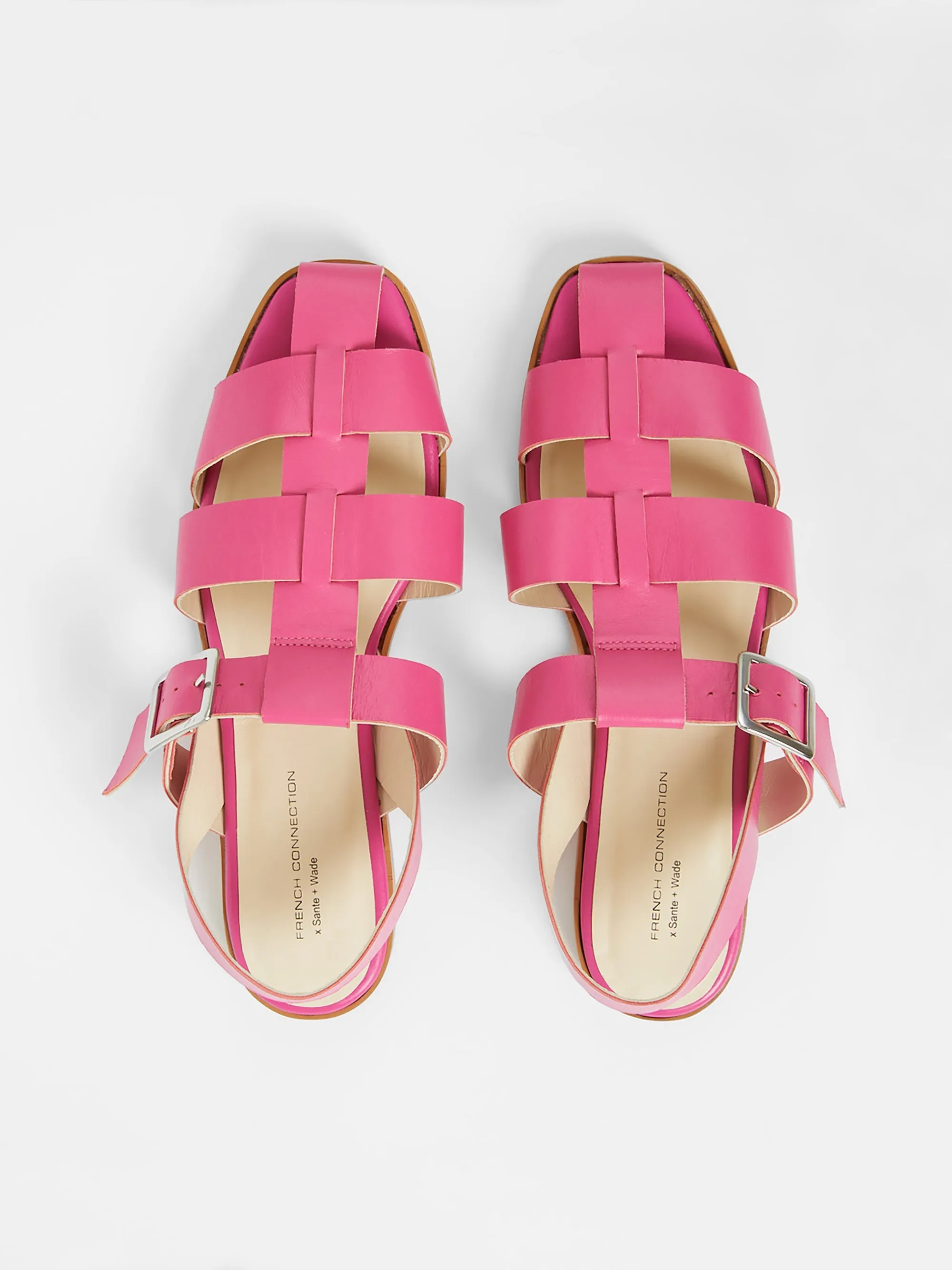 S+W x Luisa Fisherman Caged Sandals