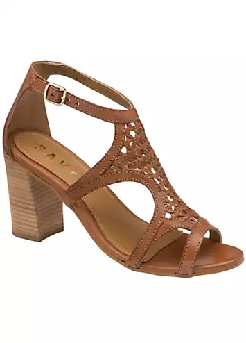 Tan Leather Coreen Sandals by Ravel | Look Again