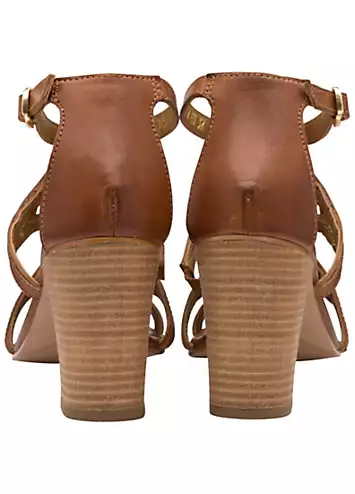 Tan Leather Coreen Sandals by Ravel | Look Again