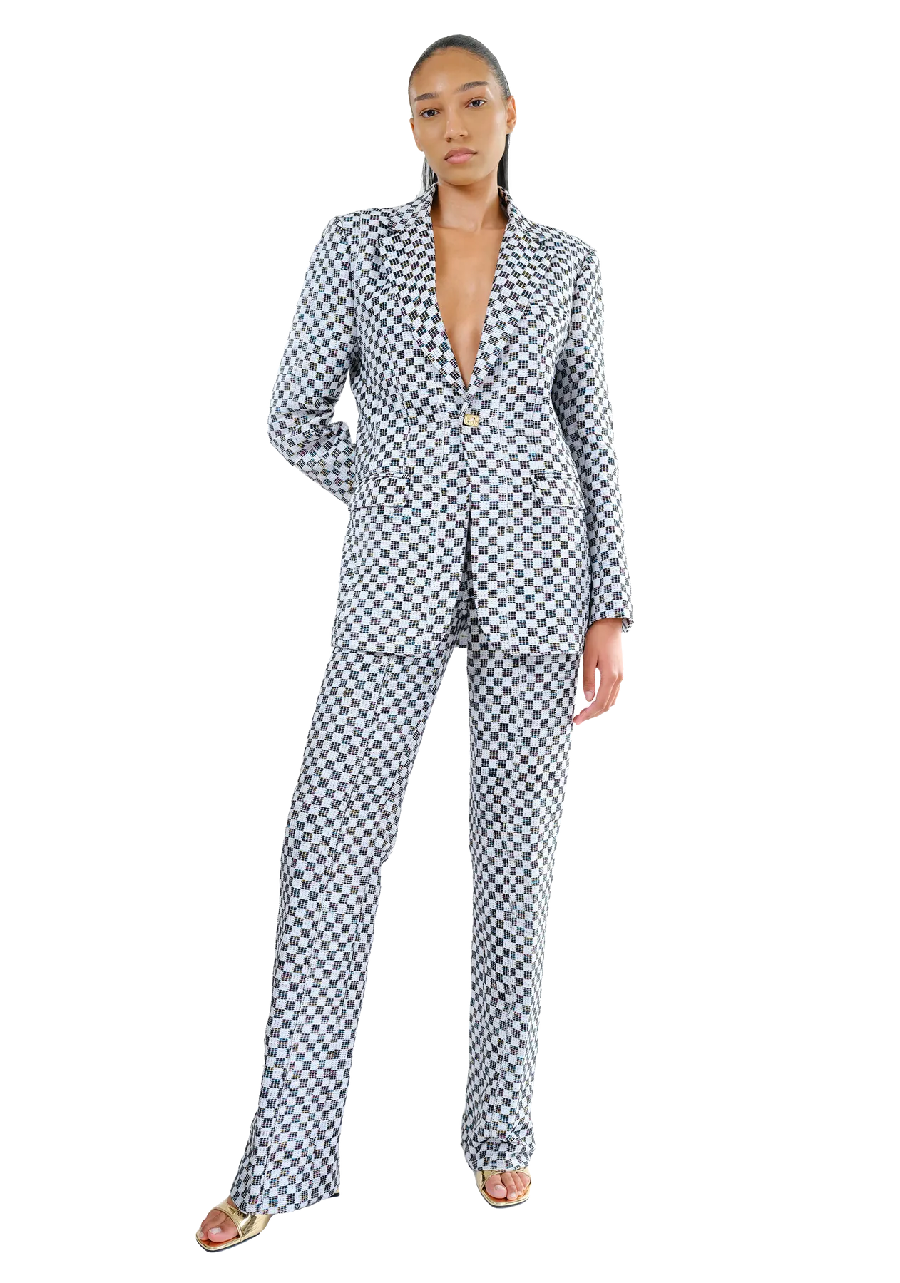 The Gina III single-button suit jacket