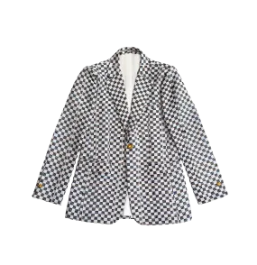 The Gina III single-button suit jacket