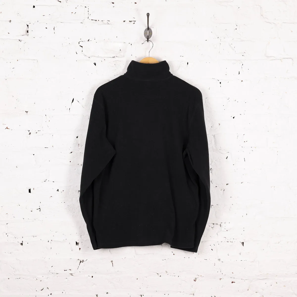 The North Face 1/4 Zip Polartec Fleece - Black - L