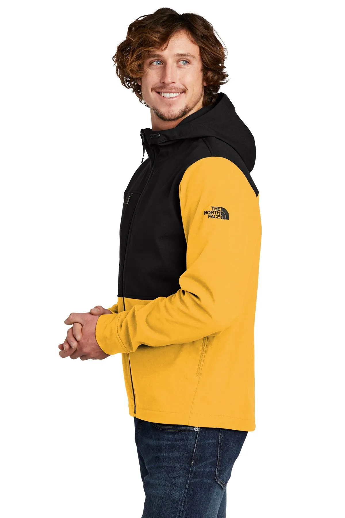 The North Face Castle Rock Hooded Soft Shell Jacket NF0A529R TNF Yellow