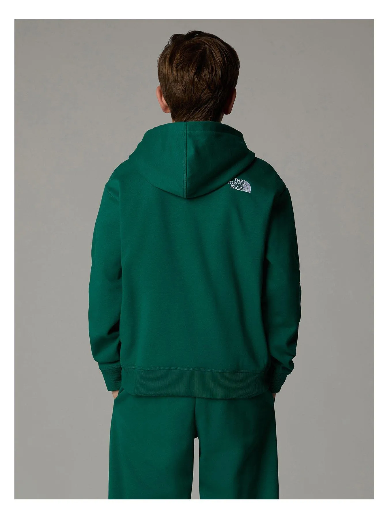 THE NORTH FACE Juniors Essential Oversized Hoodie - Green