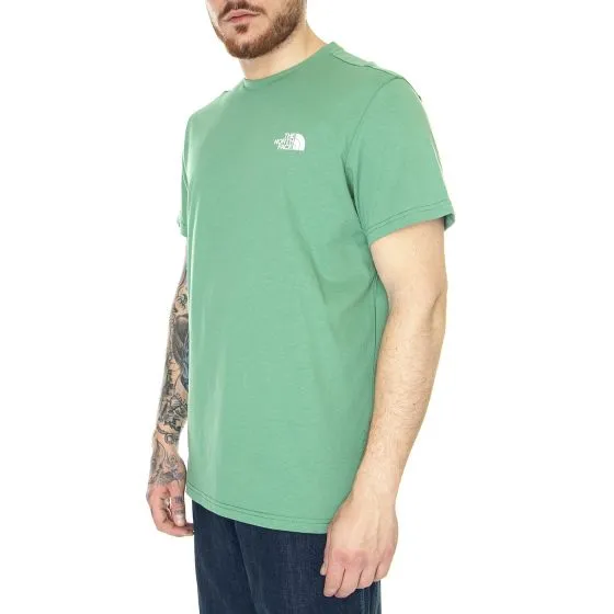 The North Face M S/S Simple Dome Tee EU Deep Grass Green