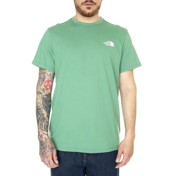 The North Face M S/S Simple Dome Tee EU Deep Grass Green